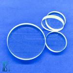 Customized Circular Quartz Plate Transparent Glass Sheet High Temperature Resistant for sale