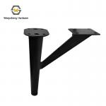 Heavy Duty Metal Black Small Straddle Diagonal Conical Leg Coffee Table Foot Luxury Modern Iron for Kitchen Home Hotel Use for sale