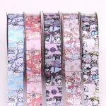 Polyester Sanrio Cartoon Cute Pattern Ribbon for DIY Crafts Perfect Student Gift Box Packaging Ribbon for sale
