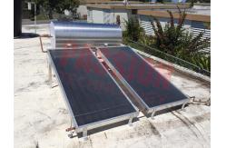 China 250L Pressurized Blue Titanium Solar Thermal Water Heater With Stainless Steel Bracket supplier