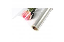 China Clear PLA Sheet Roll Transparent Biodegradable Plastic Film Roll For Flower Packing supplier