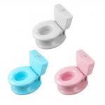 Customized Logo Eco Friendly Printed Baby Potty Toilet in Blue Pink White Color for sale