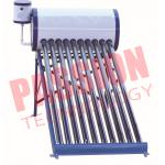 100L Vacuum Tube Solar Water Heater Glass Tubes For Family White Color for sale