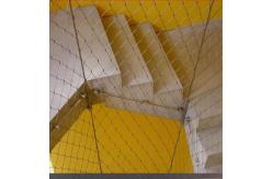 China Flexible Stainless Steel Wire Rope Net for Building Protection Woven Wire Mesh supplier