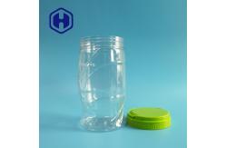 China Airtight 30oz 900ml Sealable Plastic Packing Jar With Liner Lids supplier