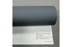 China Eco Solvent Roll Up Greyback Fabric Banner 300gsm Wall Covering Textile Roll supplier