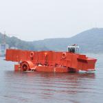 Work Boat Aquatic Weed Carrier Water Hyacinth Transport Ship Water Plant Barge for sale