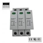 3 Pole 80kA Surge Protection Device SPD For 275V Power System for sale