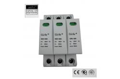 China 3 Pole 80kA Surge Protection Device SPD For 275V Power System supplier