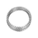 Anti Rust Cbt 65 Razor Barbed Wire Security Hot Dipped Galvanized