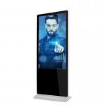 55 Inch Slim Indoor Digital Advertising Display With Aluminum Alloy Frame for sale