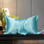 25mm Bedtime Beauty Satin Polyester Silk Pillowcase ISO Certificated for sale