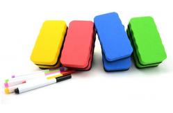China OEM small Magnetic Sponge EVA Felt Whiteboard Eraser for School Office supplier