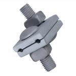 carbon steel Power Line Fittings hot forging HDG Surface Guy Wire Clamp