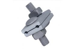 China carbon steel Power Line Fittings hot forging HDG Surface Guy Wire Clamp supplier