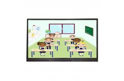 China 86 inch Mobile Interactive Whiteboard , CE Education Smart Board supplier