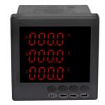 LCD Display Voltage Current Power Meter Three Phase Multifunction 40-60Hz for sale