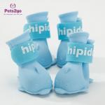All Seasons Enamel PVC Little Dog Shoes for Teddy for sale