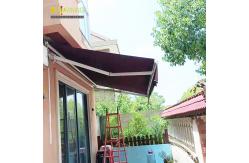 China Home Patio Motorized Waterproof Retractable Awning With Screen supplier