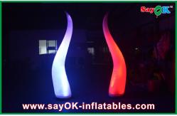 China 2M High Festival Event Decorative Inflatable Cone With Led Advertisment supplier