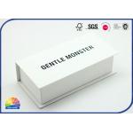 Black Logo Printed Hinged Lid Magnetic Paper Box Glasses Package for sale
