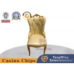 Premium International Casino Custom Poker Table Game Design Oak Dining Chairs Club for sale