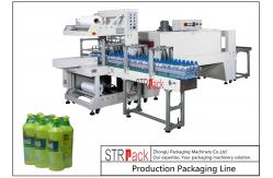 China Touch Screen Control Bottle Packing Machine PE Film Shrink Sleeve Packaging Machine supplier