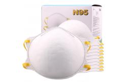 China Disposable Cup FFP2 Mask , Construction Safety Mask With  Adjustable Aluminum Nose Clip supplier