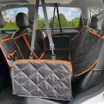 Dog Car Seat Cover for Back Seat, 4-in-1 Waterproof Pet Dog Seat Cover for SUV 100% Scratchproof Nonslip for sale