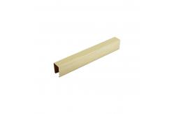 China Fire Resistant Aluminum Baffle Ceiling , Aluminium Strip False Ceiling For Hall Reception supplier