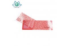 China 10m Length 65mic Security Seal Stickers , Adhesive Tape Rolls For Serial Number supplier