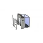 RFID 40W SS304 Waist Height Turnstiles Gate 450mm Arm for sale
