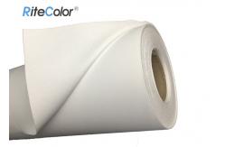 China 320g Inkjet White Polyester Fabric Roll / Art Print Canvas With Eco Solvent Inks supplier