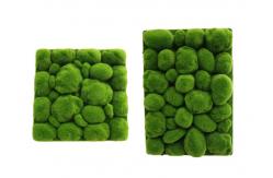 China High Simulation Silk PE Artificial Moss Mat Panels 40*60cm supplier
