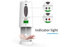 China ABS Touchless Hand Sanitizer Dispenser High Temperature Warning supplier