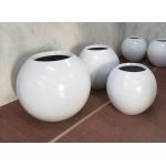 Strong Fiberglass Flower Pots Light Weight GRP Planter Box For Outdoor Indoor Decor for sale