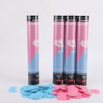 30cm Pink confetti cannons for sale, gender reveal confetti cannon for sale