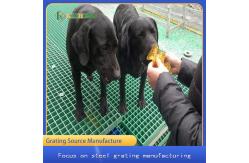 China Fiberglass Plastic FRP Molded Grating Grille Cage Floor For Poultry Breeding supplier