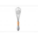 Antiscald Egg Beater Stainless Steel , Nonslip Whisk Cooking Utensil for sale