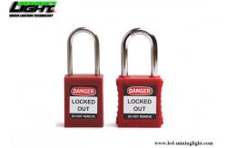 China Galvanized Finish 38mm Steel Shackle ABS Lockout Hasp supplier