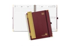 China Vertical Layout 2023 2023 Weekly Planner With 100GSM Ivory Paper supplier