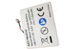 China A&D Medical UM-211-20 Replacement Rechargeable Battery 2000mAh 3.6V supplier