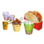 Food Packaging Kebab Paper Container Machine With Hot Air System