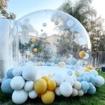Fun House Clear Inflatable Crystal Igloo Dome Bubble Tent Transparent Kids Inflatable Bubble Balloons House for Party for sale