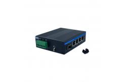 China 5 Port Unmanaged Industrial Ethernet Switch ,  40Gbps Rugged Network Switch supplier