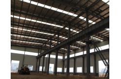 China Galvanized Against Earthquakes Metal Structure Warehouse Steel Portal Frame supplier
