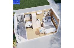 China Luxurious Prefab Modern Tiny House Easy Maintenance For Residence supplier