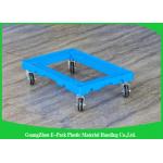 Customized Pallet Plastic Moving Dolly100 - 150KG Capacity 612 * 412 * 145mm