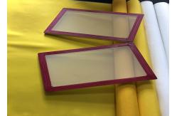 China 100% Polyester Silk Screen Mesh Roll , 25 Micron Screen Roll Low Elasticity supplier