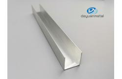 China Mill Finished Aluminium U Profile 6mm Electrophoresis Treatment supplier